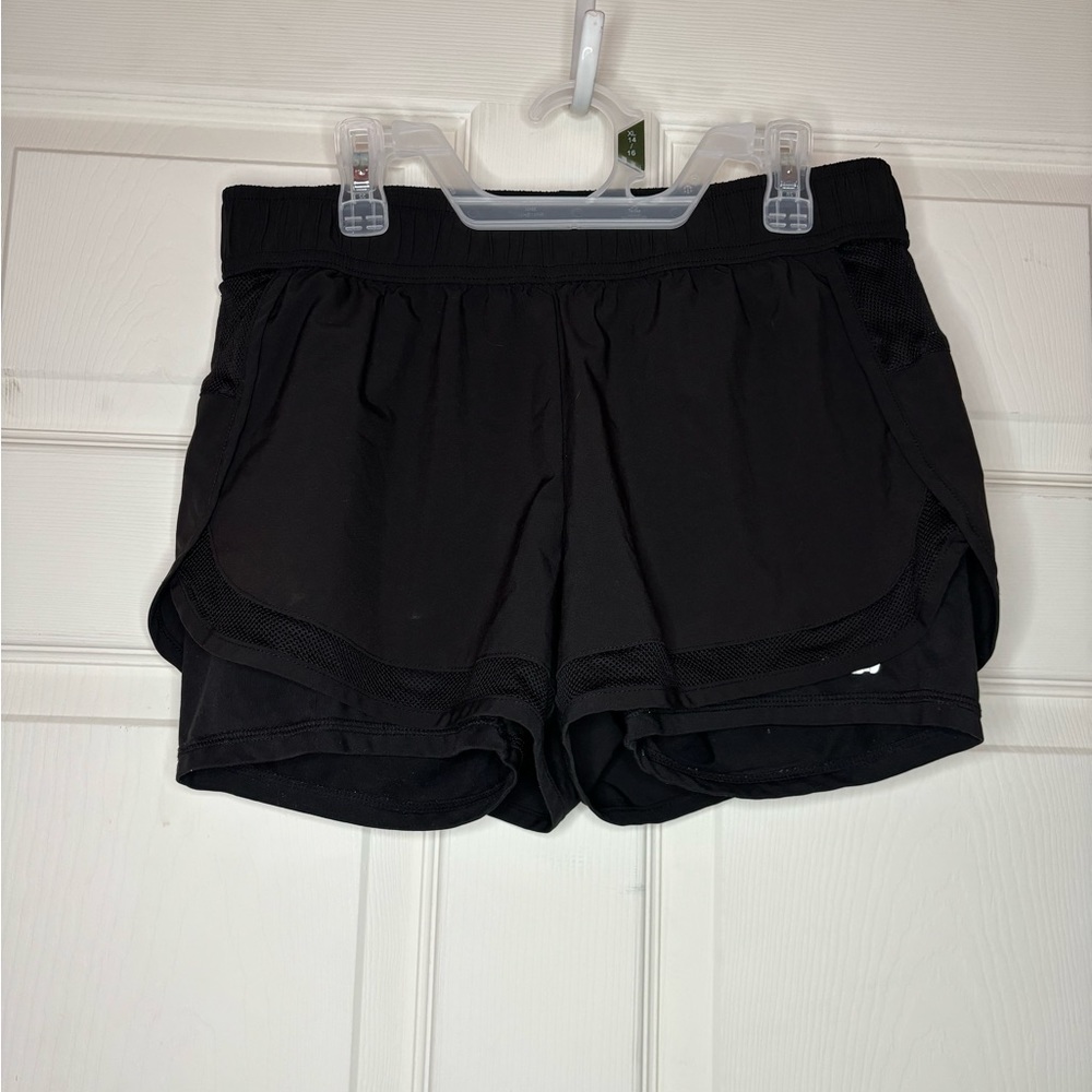 Athletic black shorts